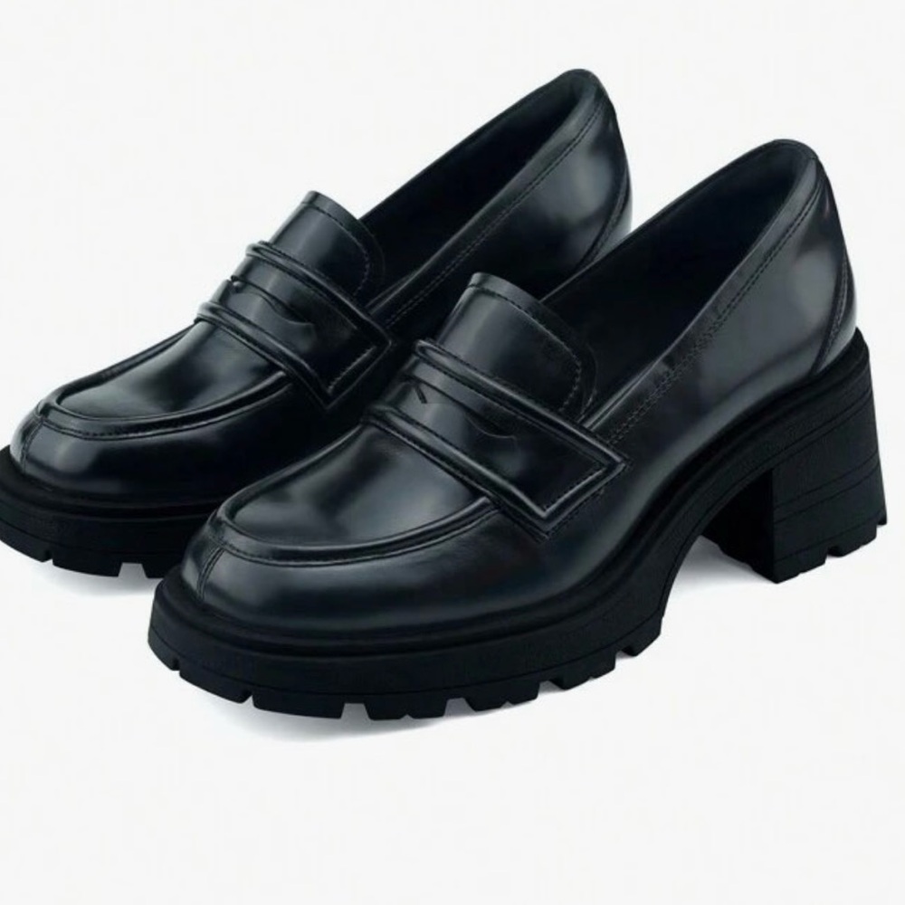 Classic Black Women's Loafers